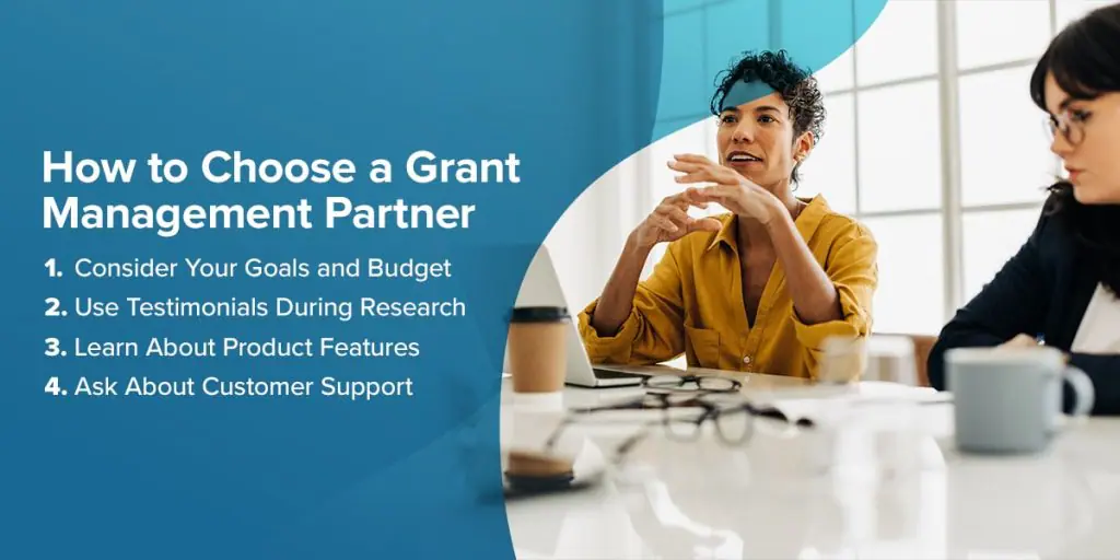 How to Choose a Grant Management Partner