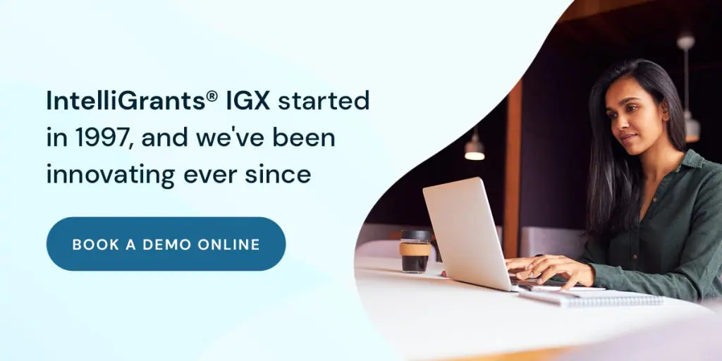 How IntelliGrants® IGX Uses Technology for Government Grant Management