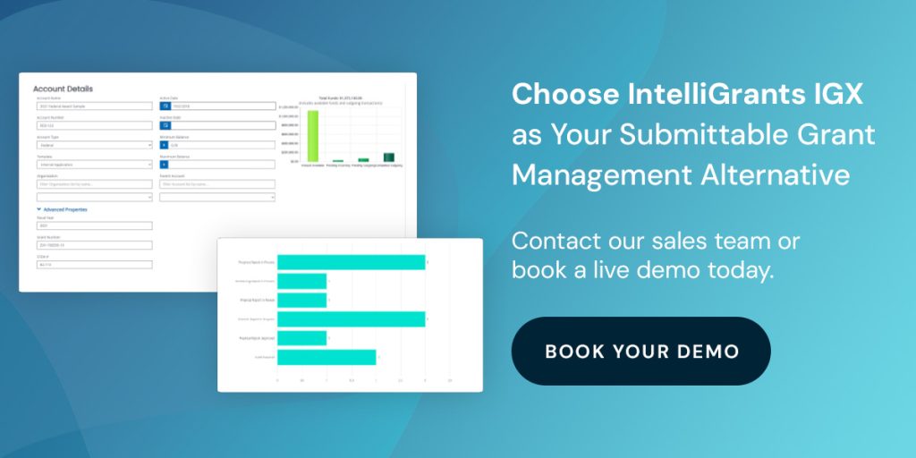 Choose IntelliGrants IGX as Your Submittable Grant Management Alternative