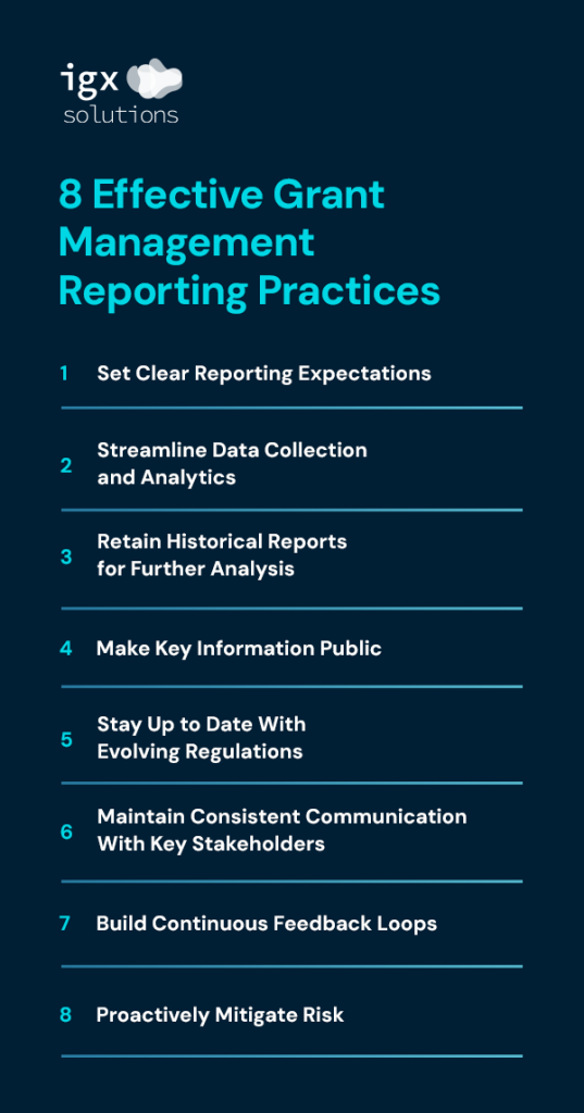 8 Effective Grant Management Reporting Practices