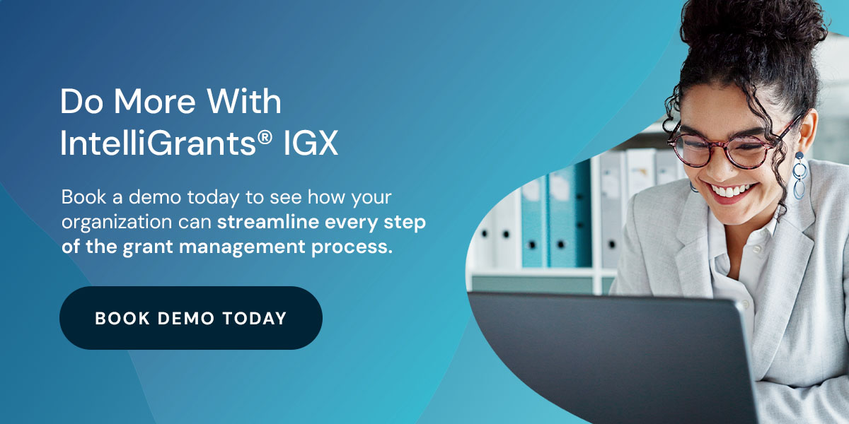 Do More With IntelliGrants® IGX