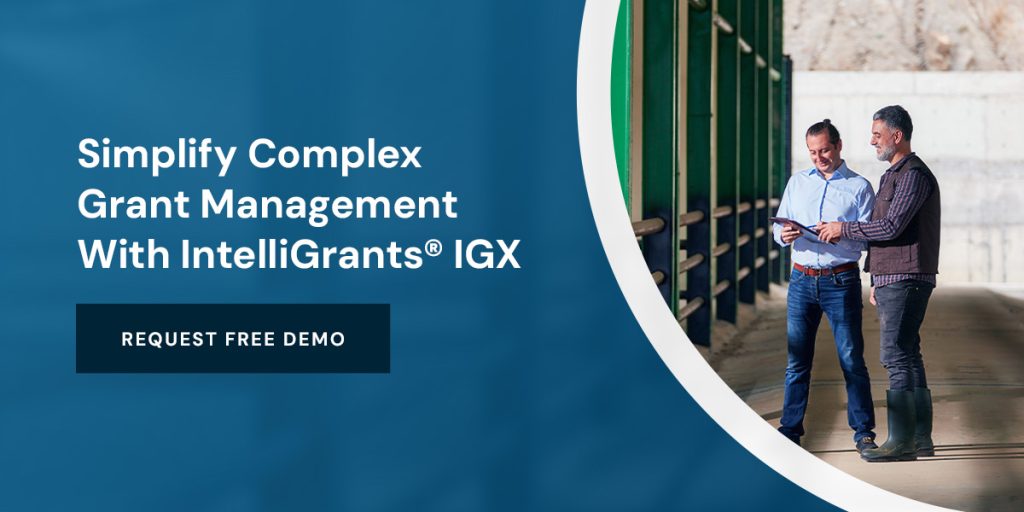 Simplify Complex Grant Management With IntelliGrants® IGX